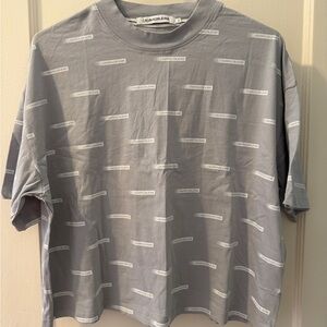 Calvin Klein Gray Tee - Size S